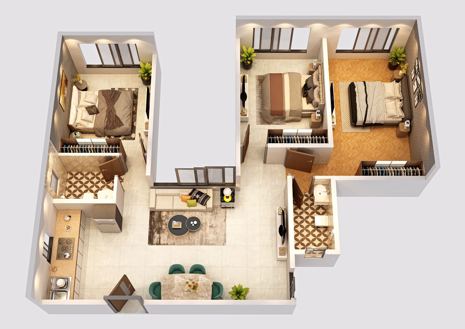 3BHK Plan